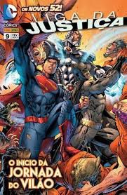 Gibi Liga da Justiça Nº 09 - os Novos 52! Autor o Início da Jornada do Vilão (2013) [usado]