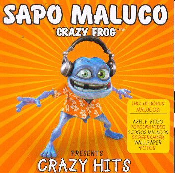Cd Crazy Frog ‎- Sapo Maluco Presents Crazy Hits Interprete Crazy Frog ‎ (2005) [usado]