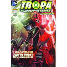 Gibi Tropa dos Lanternas Verdes Nº 03 - Novos 52 Autor o Novo Campeão da Ira (2014) [usado]
