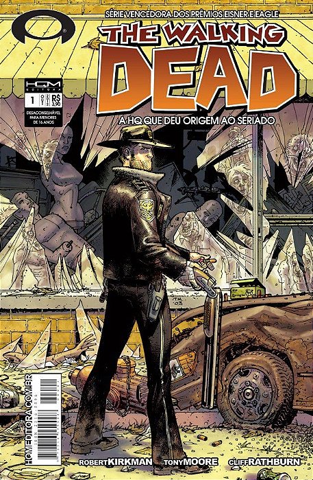 Gibi The Walking Dead Nº 01 Autor Robert Kirkman (2012) [usado]