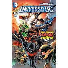 Gibi Universo Dc Nº 34 - Novos 52! Autor Encontro Fatal na Terra 2! (2015) [usado]
