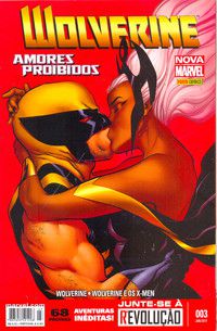 Gibi Wolverine Nº 03 - Nova Marvel Autor Amores Proibidos (2014) [usado]
