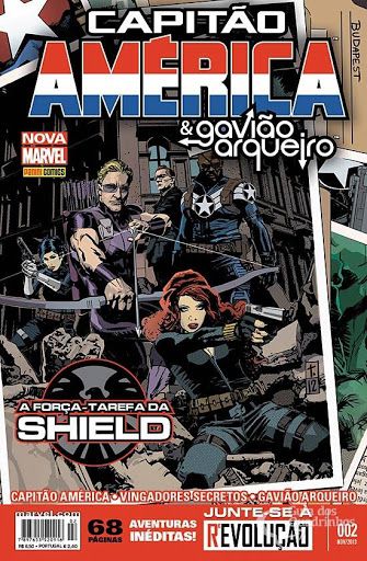 Gibi Capitão América & Gavião Arqueiro Nº 02 Autor a Força-tarefa da Shield (2013) [usado]