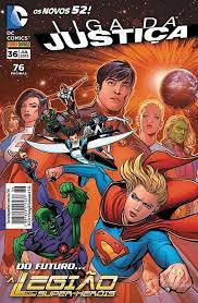 Gibi Liga da Justiça Nº 36 - os Novos 52 Autor do Futuro... a Legião dos Super-heróis (2015) [usado]