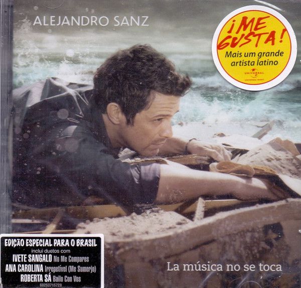 Cd Alejandro Sanz - La Música no Se Toca Interprete Alejandro Sanz (2012) [usado]