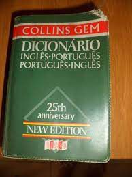 Livro Collins Gem- Dicionário Inglês/português - Português/inglês Autor Desconhecido (1986) [usado]