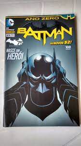 Gibi Batman Nº 25 - Novos 52 Autor Nasce um Herói- Ano Zero (2014) [usado]