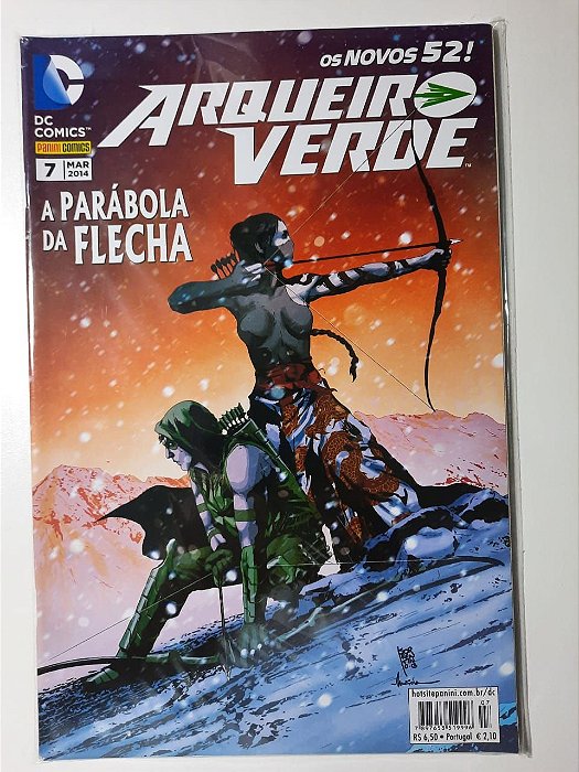 Gibi Arqueiro Verde Nº 07 - Novos 52 Autor a Parábola da Flecha (2014) [usado]