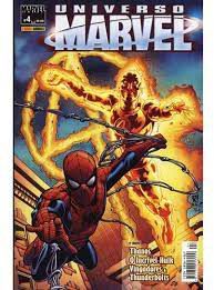 Gibi Universo Marvel Nº 04 Autor e Mais: Thanos, o Incrível Hulk, Vingadores e Thunderbolts [seminovo]
