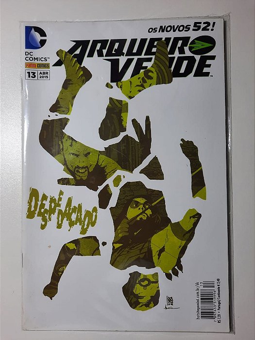 Gibi Arqueiro Verde Nº 13 - Novos 52 Autor Despedaçado (2015) [usado]
