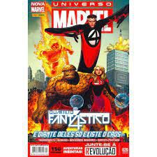 Gibi Universo Marvel Nº 20 - Nova Marvel Autor Quarteto Fantastico e Diante Deles Só Existe o Caos... (2015) [novo]