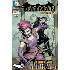 Gibi a Sombra do Batman Nº 25 - Novos 52 Autor Mulher Gato contra a Filha do Coringa (2014) [usado]