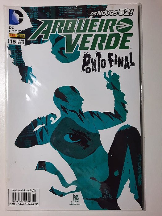 Gibi Arqueiro Verde Nº 15 - Novos 52 Autor Ponto Final (2015) [usado]