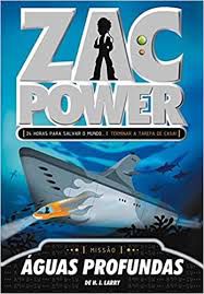 Livro Missão Águas Profundas - Zac Power Autor Larry, H. I. (2007) [usado]