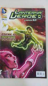 Gibi Lanterna Verde Nº 24 - Novos 52 Autor entre o Amor e o Dever (2014) [usado]