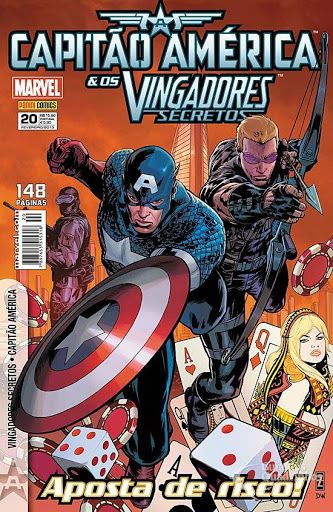 Gibi Capitão América & os Vingadores Secretos Nº 20 Autor Aposta de Risco! (2013) [usado]