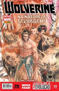 Gibi Wolverine Nº 14 - Totalmente Nova Marvel Autor na Natureza Selvagem! (2016) [usado]