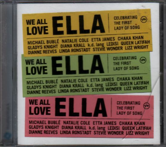 Cd We All Love Ella: Celebrating The First Lady Of Song Interprete Various (2007) [usado]