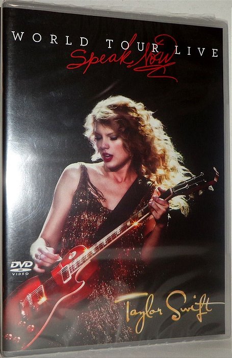 Dvd Taylor Swift - Speak Now: World Tour Live Editora [usado]