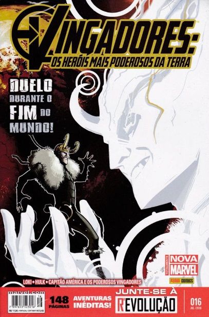 Gibi Vingadores: os Heróis Mais Poderosos da Terra Nº 16 Autor Duelo Durante o Fim do Mundo (2016) [usado]