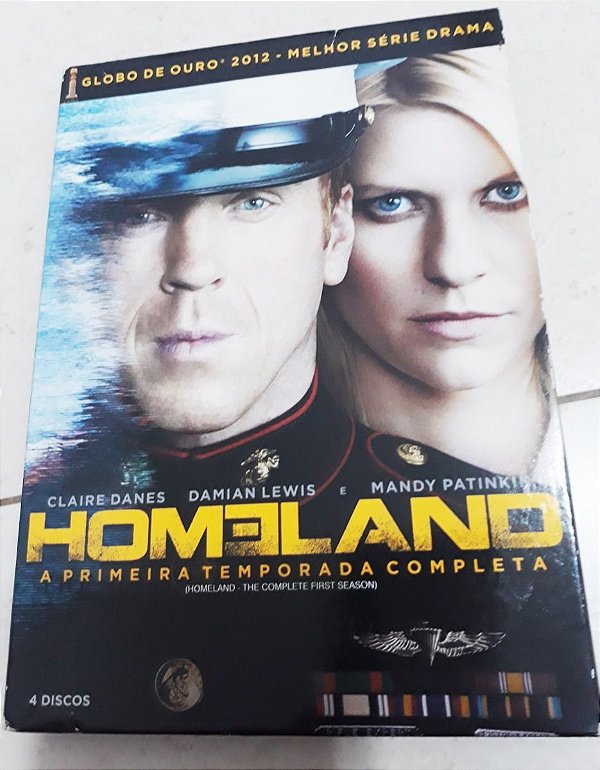 Dvd Homeland - 1ª Temporada Editora [usado]
