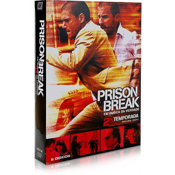 Dvd Dvd Prison Break 2ª Temporada (6 Dvds) Editora [usado]