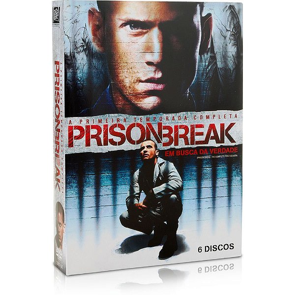 Dvd Dvd Prison Break - Primeira Temporada (6 Dvds) Editora [usado]