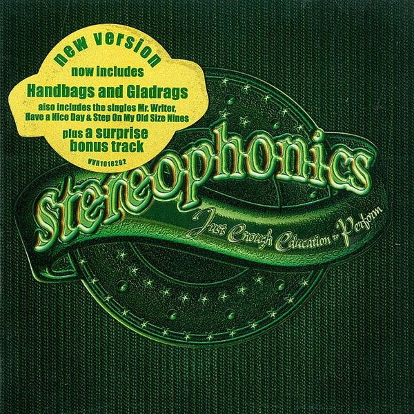 Cd Stereophonics - Just Enough Education To Perform Interprete Stereophonics (2001) [usado]