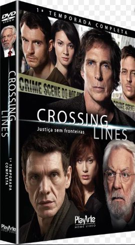 Dvd Crossing Lines - Justiça sem Fronteiras (1ª Temporada Completa ) Editora [usado]