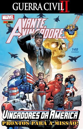 Gibi Avante Vingadores - Guerra Civil Ii Nº 16 Autor Marvel (2018) [usado]