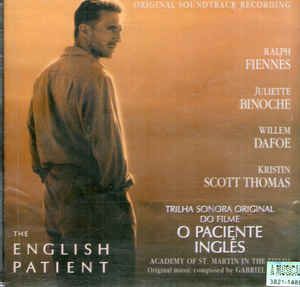 Cd Academy Of St. Martin In The Fields*, Gabriel Yared ‎- The English Patient (original Soundtrack Recording) Interprete Academy Of St. Martin In The Fields*, Gabriel Yared (1997) [usado]
