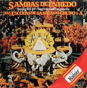 Disco de Vinil Sambas de Enredo das Escolas de Samba Grupo 1a 1989 Interprete Varios (1988) [usado]