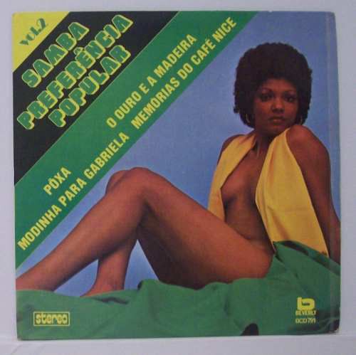 Disco de Vinil Samba Preferencia Popular Vol2 Interprete os Maneiros (1975) [usado]