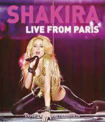 Dvd Shakira - Live From Paris Editora [usado]