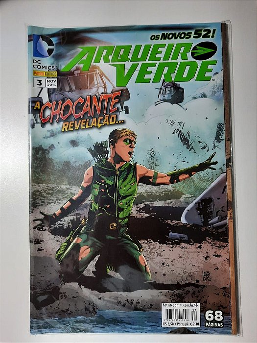 Gibi Arqueiro Verde Nº 03 - Novos 52 Autor a Chocante Revelacao... (2013) [usado]
