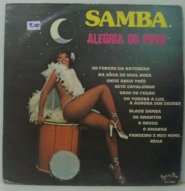Disco de Vinil Samba Alegria do Povo Interprete Varios (1978) [usado]
