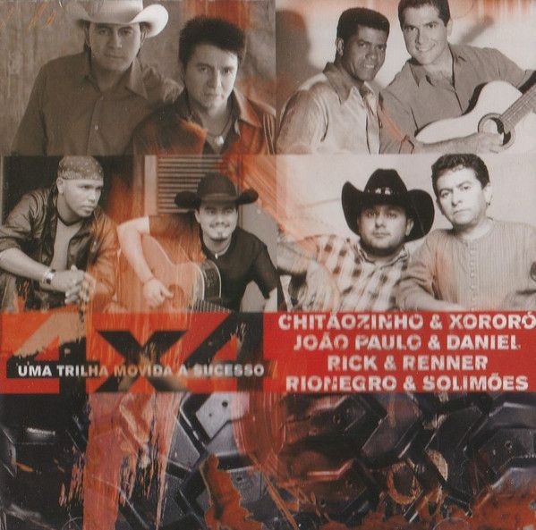 Cd Chitaozinho e Chororo - Joao Paulo e Daniel - Rick e Renner - Rionegro e Solimoes 4x4 - Uma Trilha Movida a Sucesso Interprete Chitaozinho e Chororo - Joao Paulo e Daniel - Rick e Renner - Rionegro