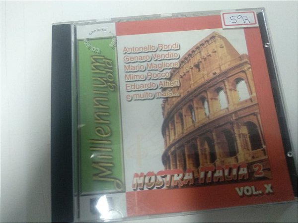 Cd Vários - Nostra Italia 2 Vol. X Interprete Vários [usado]