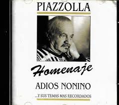 Cd Astor Piazzolla - Homenaje Adios Nonino Interprete Astor Piazzolla [usado]