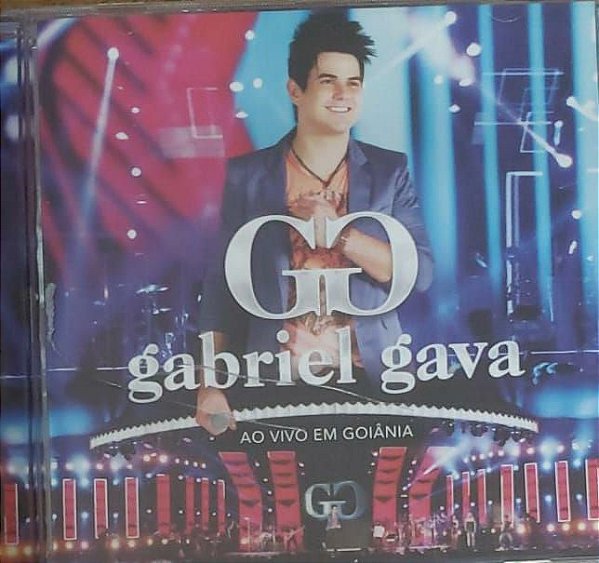 Cd Gabriel Gava ao Vivo em Goiania Interprete Gabriel Gava (2013) [usado]