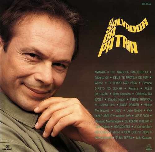 Disco de Vinil o Salvador da Patria - Nacional Interprete Varios (1989) [usado]
