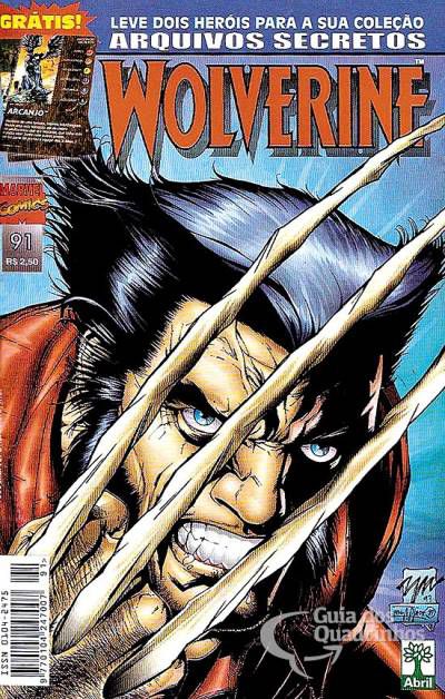 Gibi Wolverine Nº 91 - Formatinho Autor Wolverine (1999) [usado]