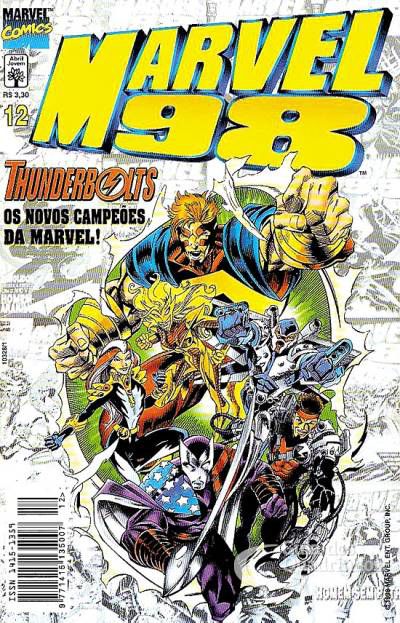 Gibi Marvel 98 #12 - Formatinho Autor (1998) [usado]