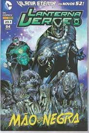 Gibi Lanterna Verde Nº 23.1 - Novos 52 Autor Sinestro - Edição Especial Capa Metalizada! (2014) [usado]