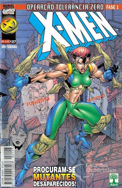Gibi X-men Nº 127 - Formatinho Autor Procuram-se Mutantes Desaparecidos! (1999) [usado]