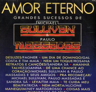 Disco de Vinil Amor Eterno - Grandes Sucessos de Michael Sullivan & Paulo Massadas Interprete Varios (1988) [usado]