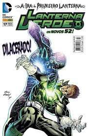 Gibi Lanterna Verde Nº 17 - Novos 52 Autor Dilacerado - a Ira do Primeiro Lanterna (2013) [usado]