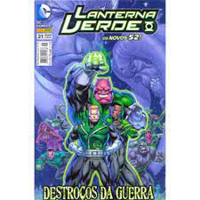 Gibi Lanterna Verde Nº 21 - Novos 52 Autor Destroços da Guerra (2014) [usado]