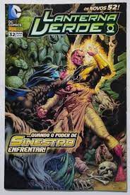 Gibi Lanterna Verde Nº 32 - Novos 52 Autor Quando o Poder de Sinestro Enfrentar! (2015) [usado]