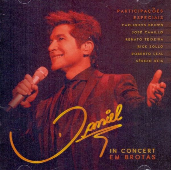 Disco de Vinil Daniel Inconcert em Brotas Interprete Daniel (2015) [usado]